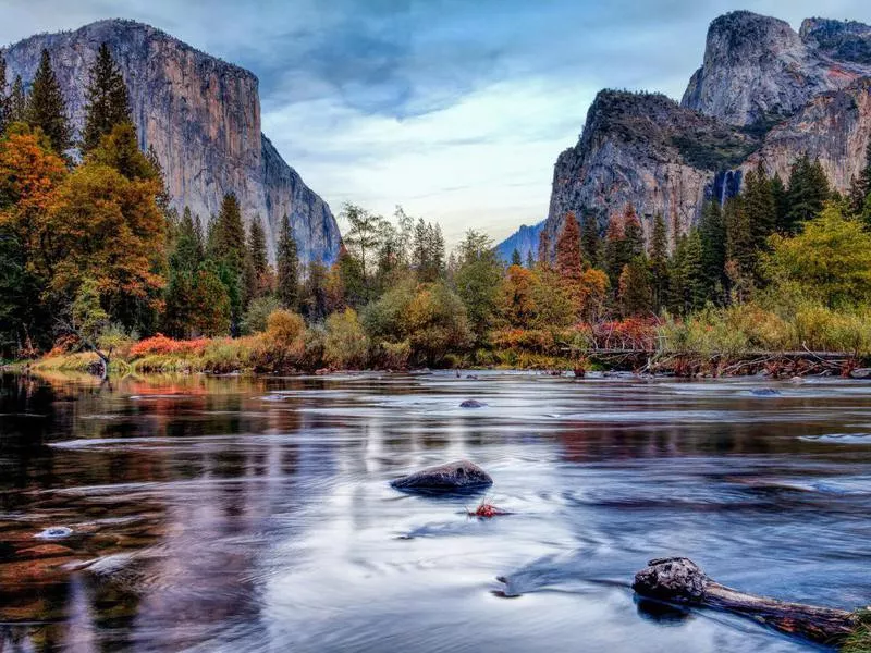 El Capitan landscape in Yosemite National Park