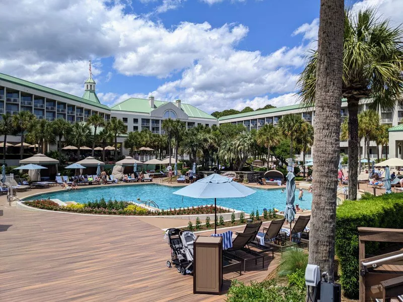 Westin Hilton Head pool area