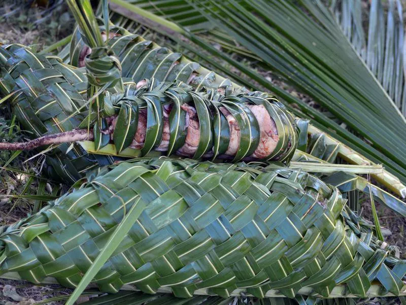 Fijian lovo barbeque