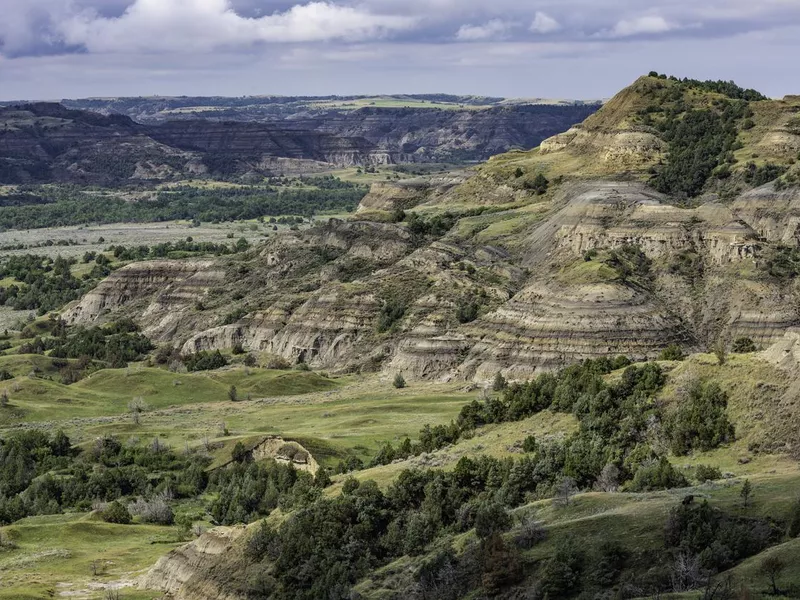 River Bend in Theodore Roosevelt National Park, North Dakota.