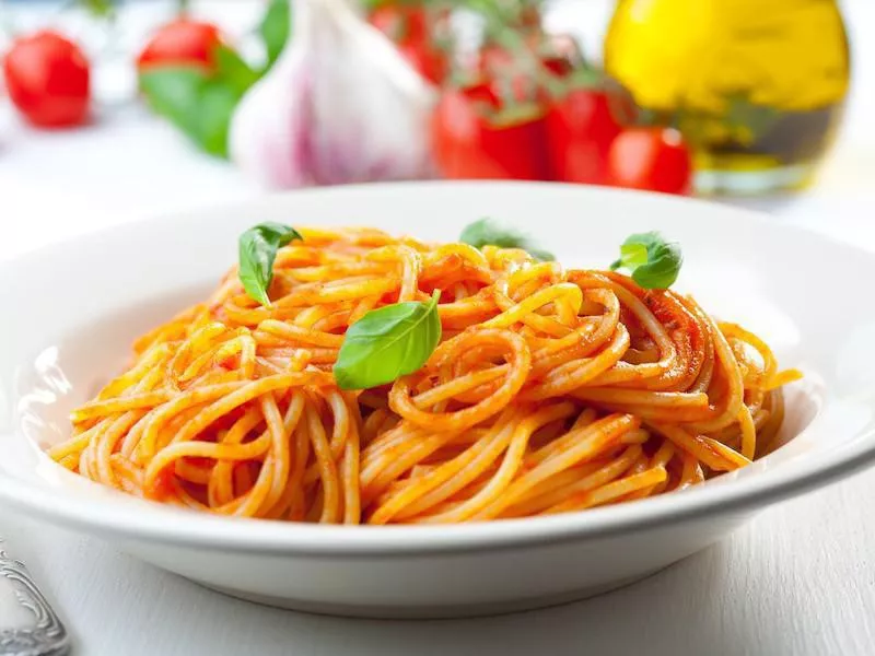 Spaghetti pomodoro