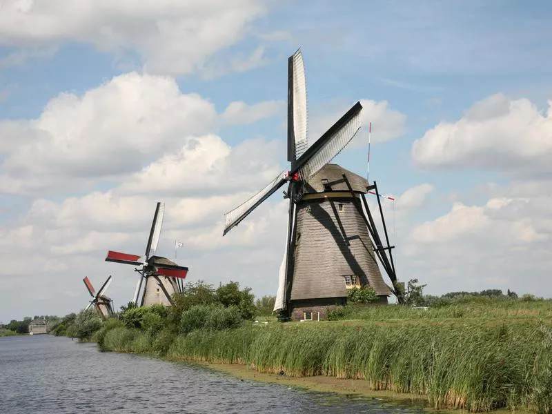 Windmills in the Netherlands