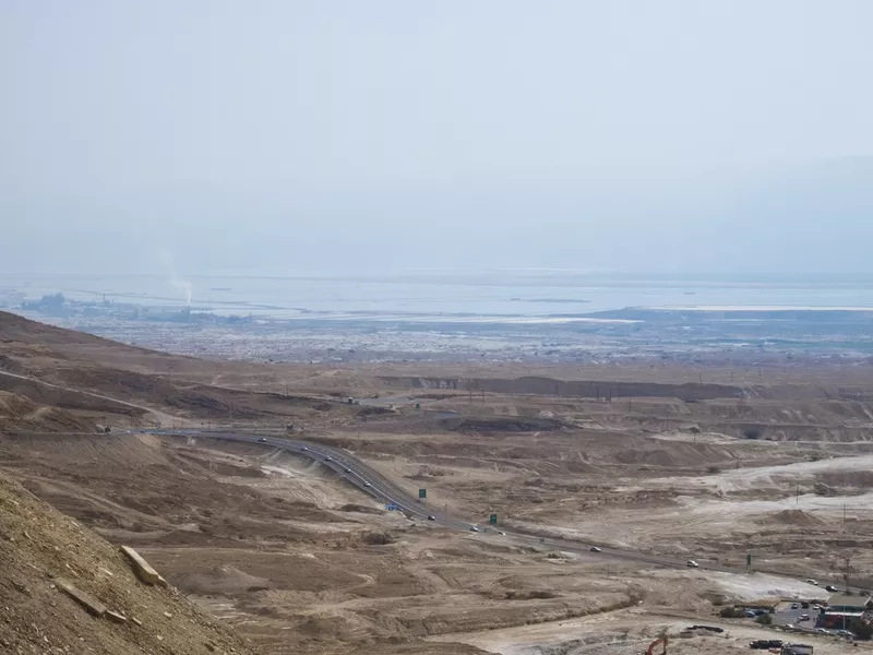 Highway 90, crossing the Arava Valley