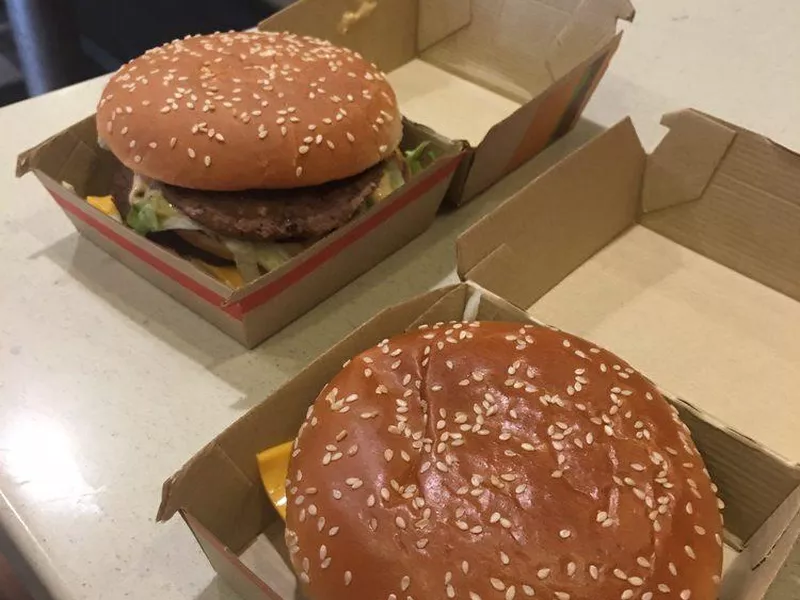 McDonald's burgers