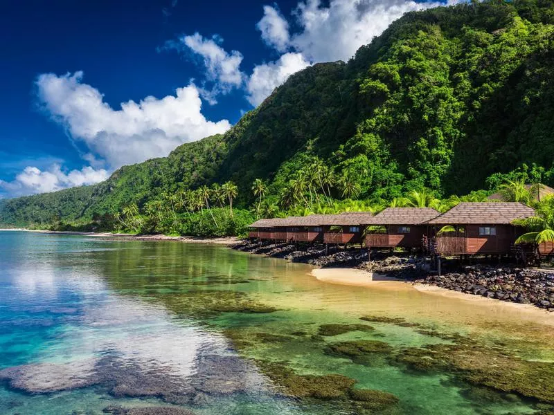 Samoan beach