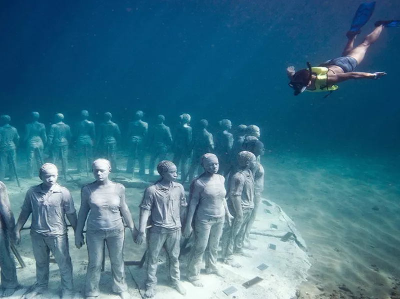 Grenada underwater sculpture park