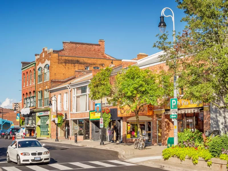 Downtown St. Catharines in Ontario, Canada