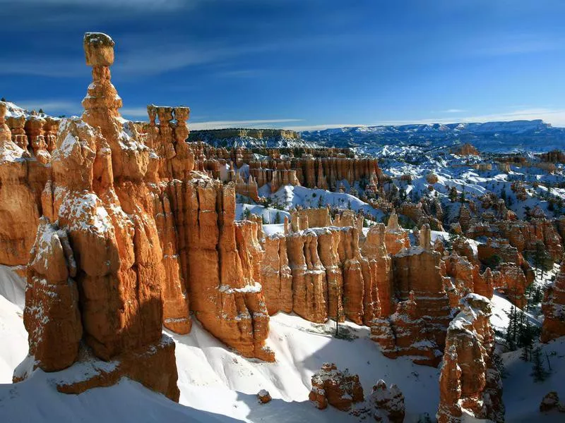 Bryce Canyon in the winter