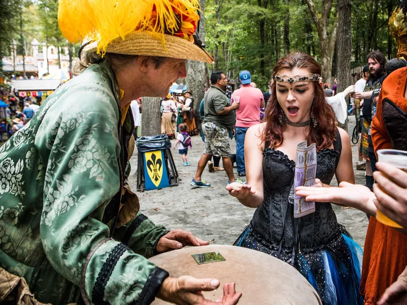 Magician at Carolina Renaissance Festival