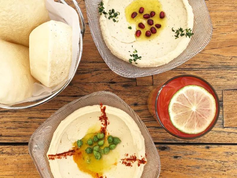 Hummus at Zaytinya