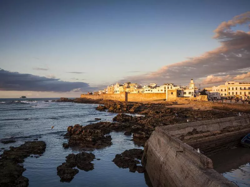 Moroccan city by the sea