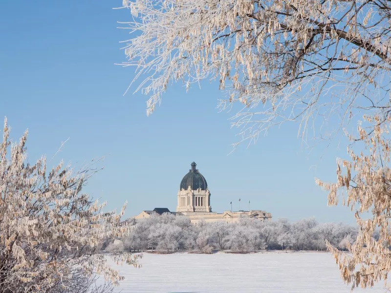 Saskatchewan Legislative Building in Regina, Canada