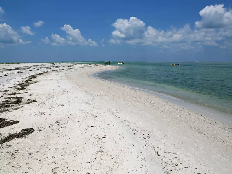 Walking on Caladesi Island