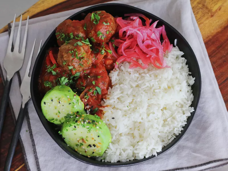 Recipe for Cuban meatballs