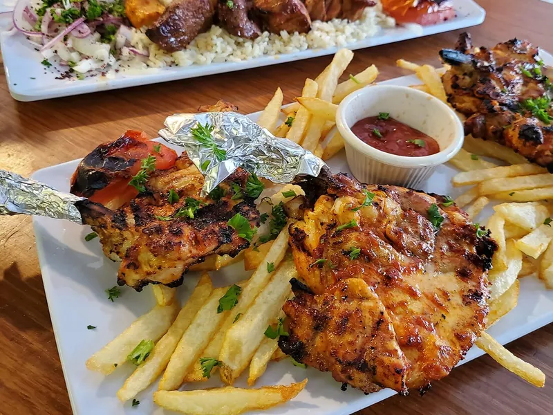 Turkish chicken and fries