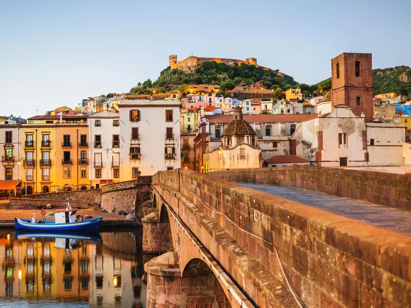 Bosa town, Sardinia island, Italy