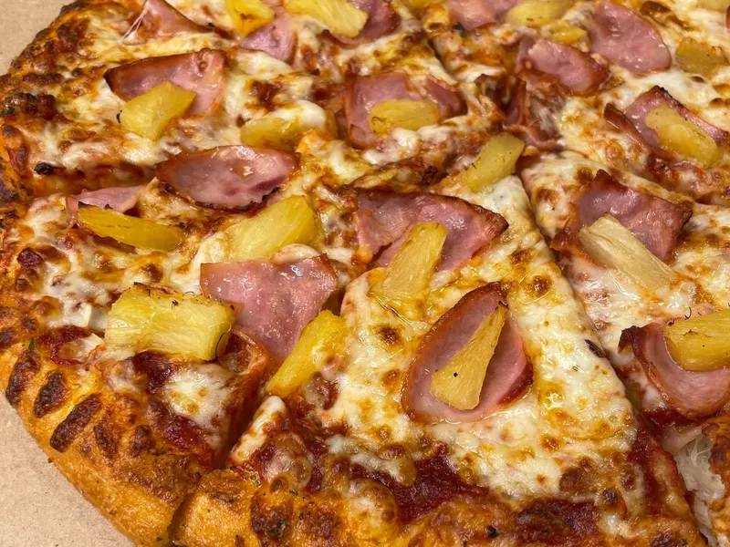 Domino's pineapple pizza