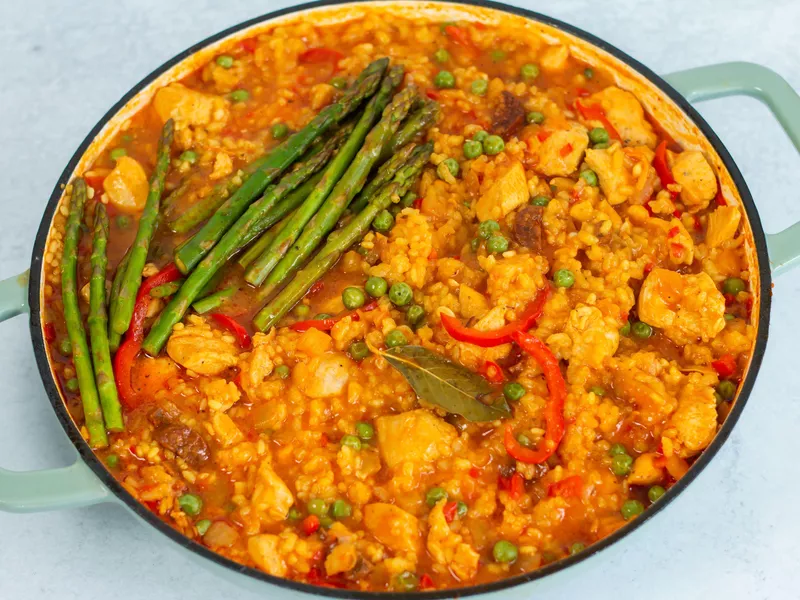 Arroz con pollo recipe