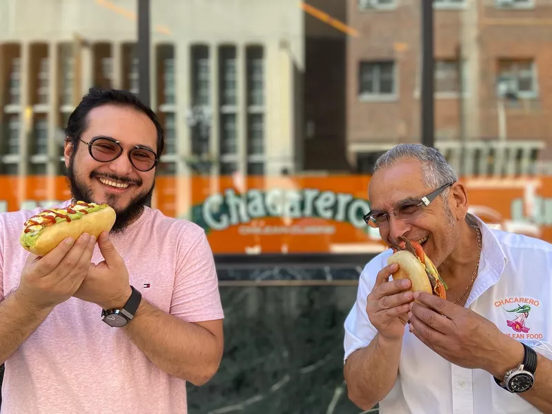 People enjoying Chacarero in Boston