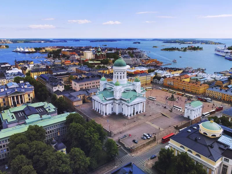 Helsinki aerial, Finland