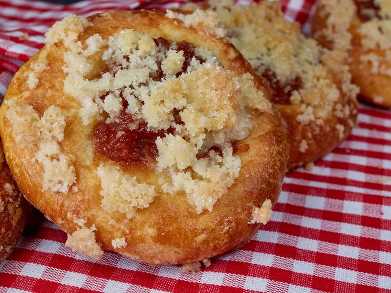 Kolace - Czech traditional sweet dessert