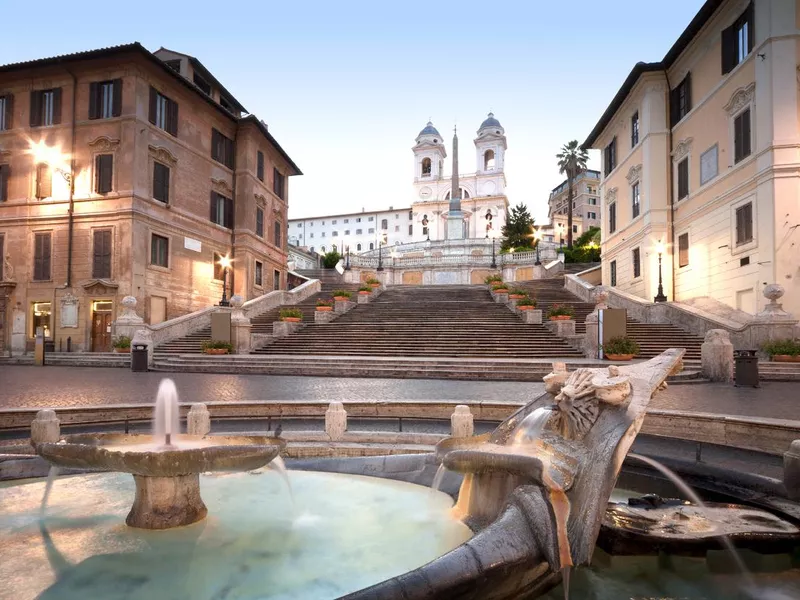 The Spanish Steps, Rome, Italy