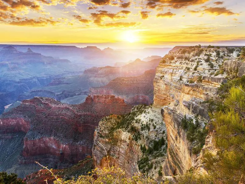 Hopi Point at Grand Canyon National Park, Arizona