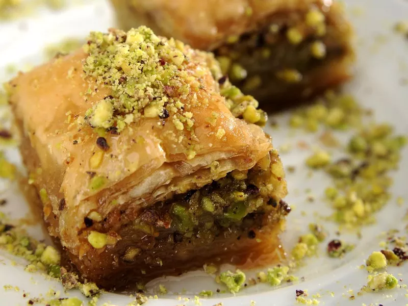 baklava with pistachio