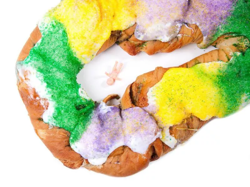 Louisiana king cake