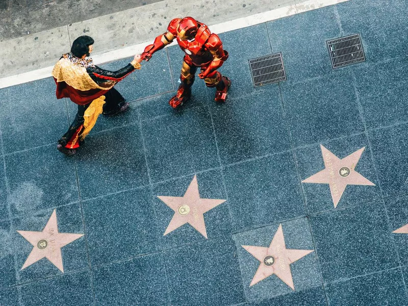 Hollywood Walk of Fame in Los Angeles