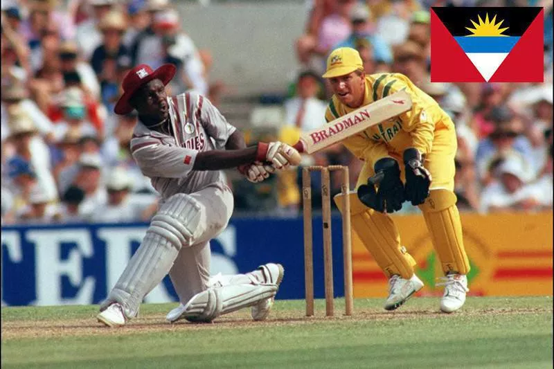 Cricket match in Antigua and Barbuda