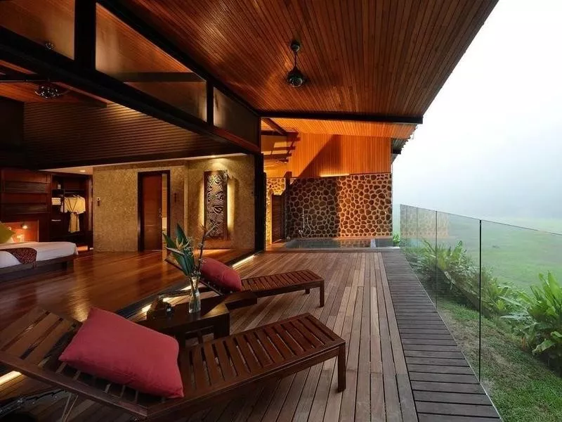 Eco lodge in Borneo