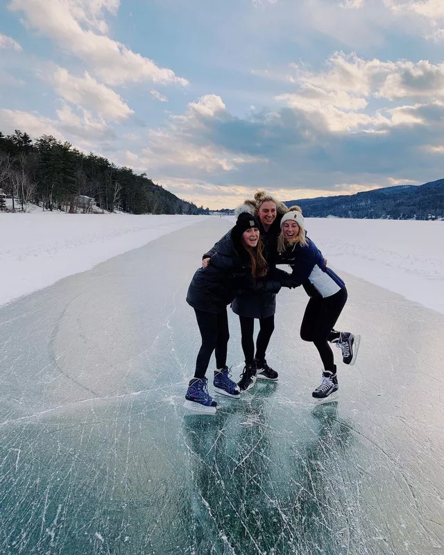 Lake Morey Skating Trail