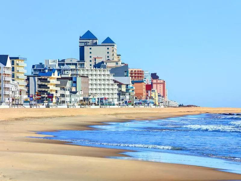 Ocean City beach