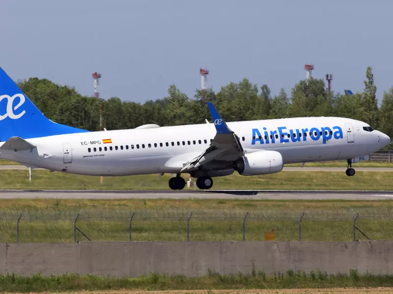 EC-MPG Air Europa Boeing 737-800 aircraft