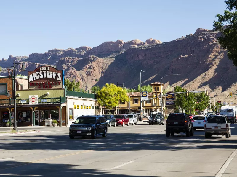 Main Street in Moab Utah