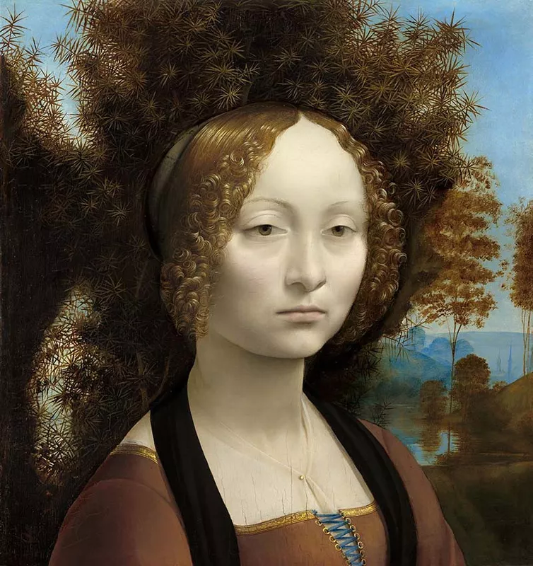 Portrait of Ginevra de' Benci