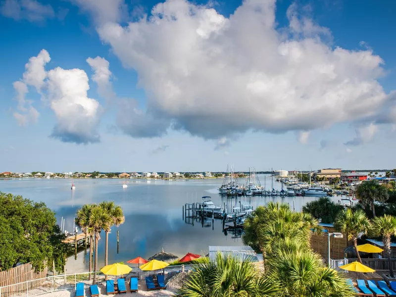 Marina in Pensacola, Florida