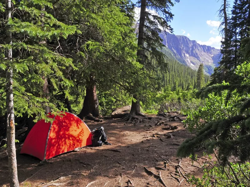 Camping in Wyoming