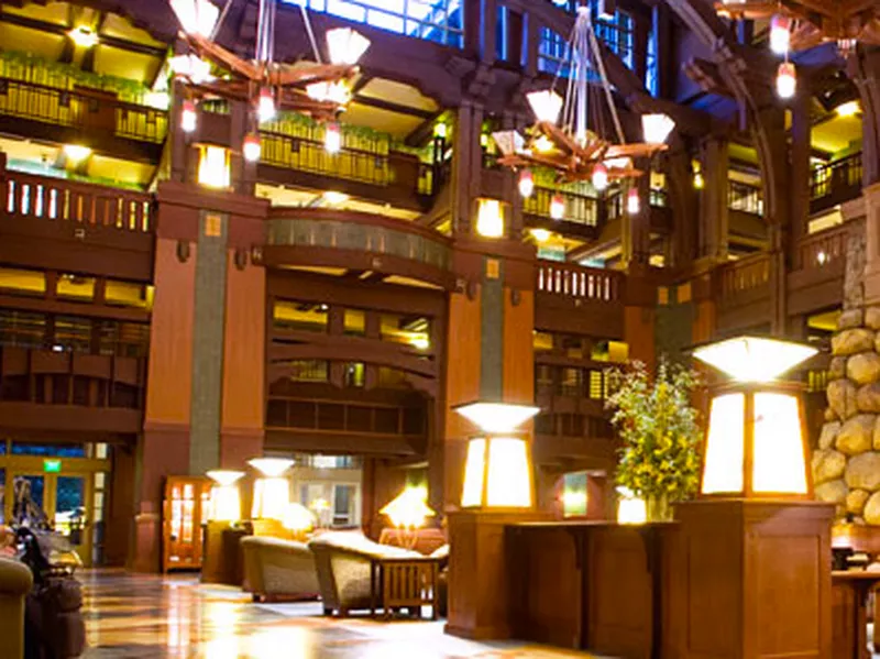 Grand Californian hotel interior