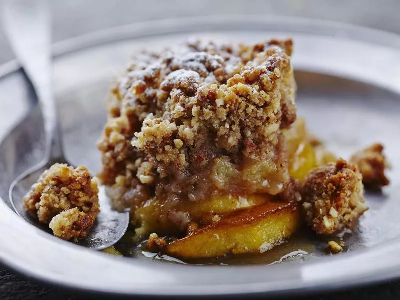 Apple crumble