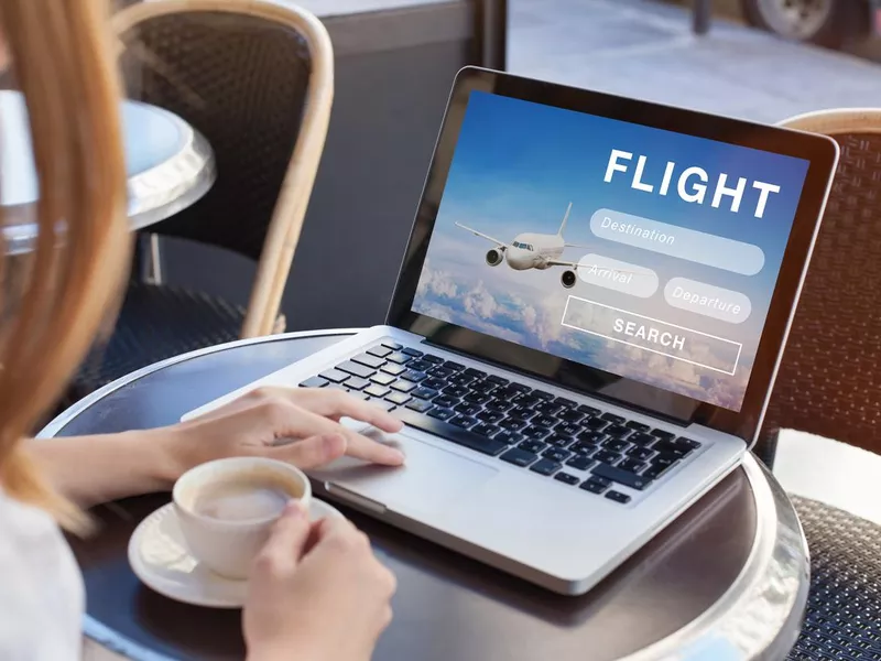 flight search on internet, buy ticket online