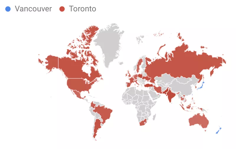 Vancouver-Toronto