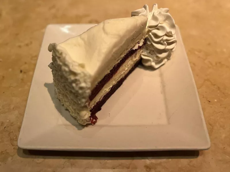 The Cheesecake Factory red velvet