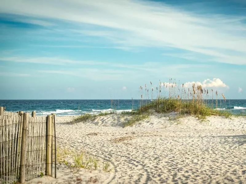 Dunes in Wrightsville Beach, North Carolina