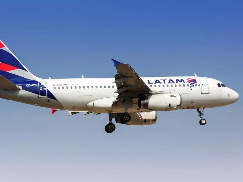 LATAM Airbus A319 airplane