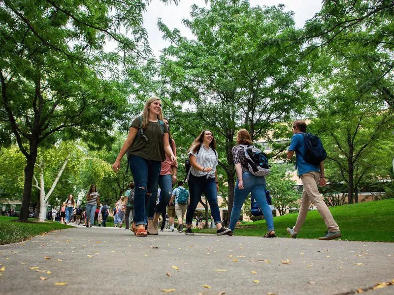 Students at Brigham Young University