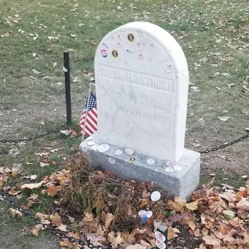 Susan B. Anthony gravesite