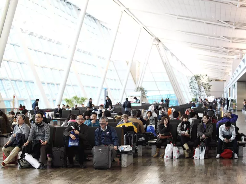 Waiting room at Incheon International Airport Seoul