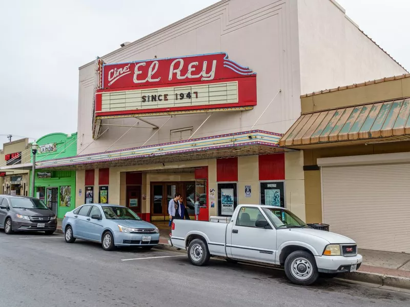 El Rey movie theater in downtown McAllen, Texas